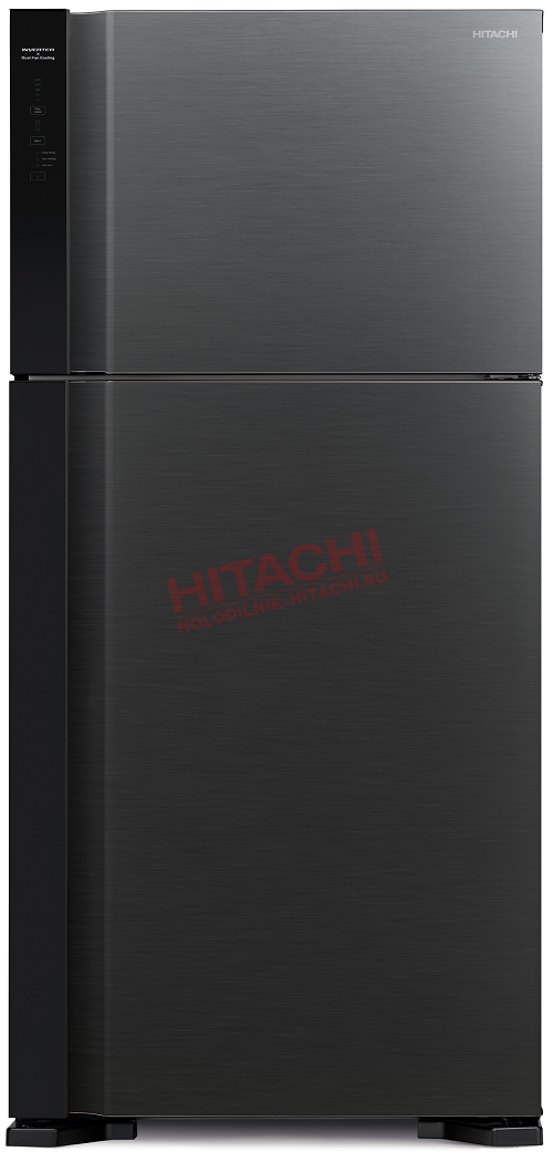Холодильник Hitachi R-V662 PU7 BBK чёрный бриллиант